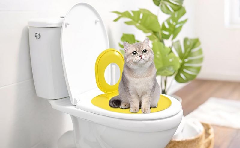 دستشویی گربه; آموزش صاحبان گربه برای دستشویی